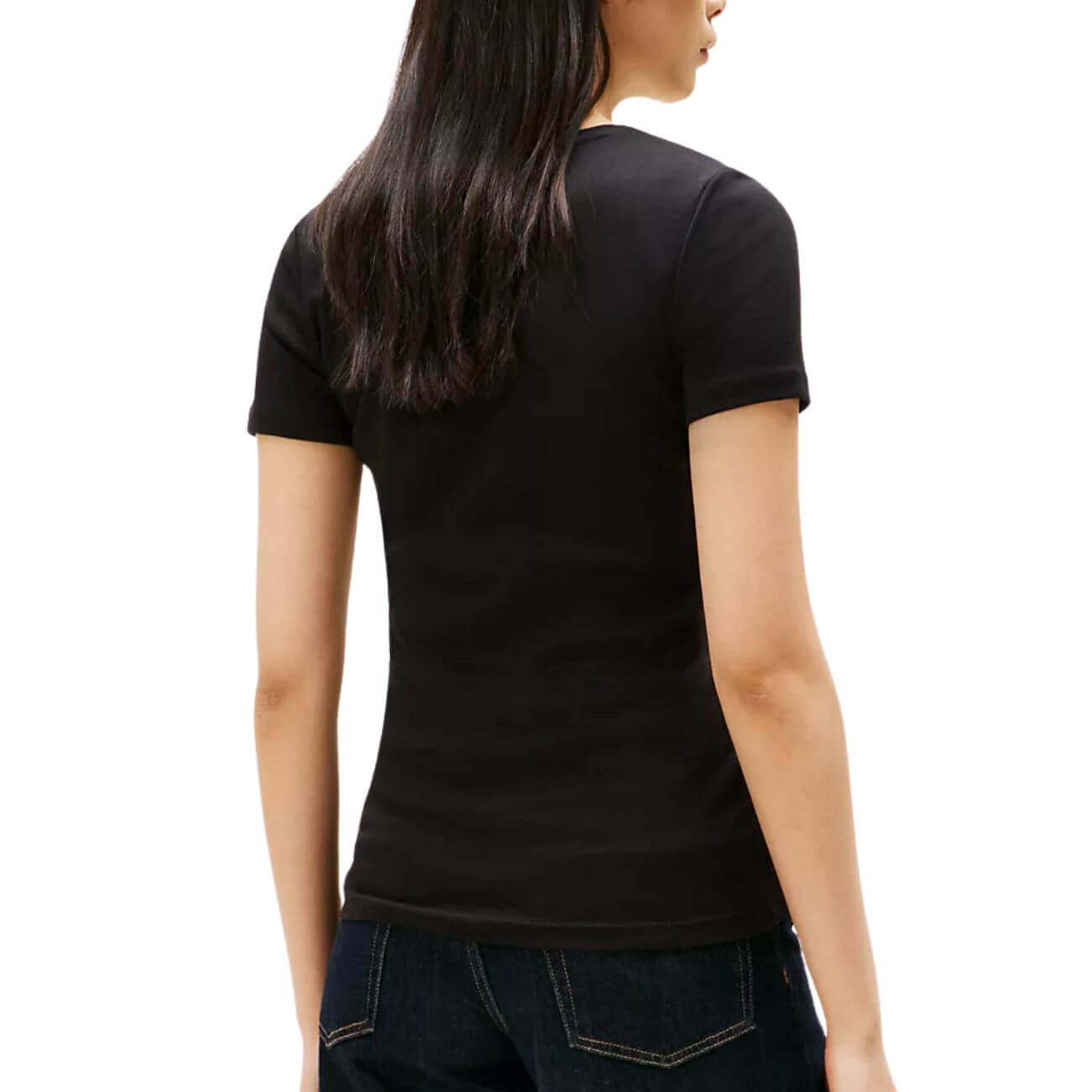 Camiseta Negra Tommy Hilfiger - Image 3