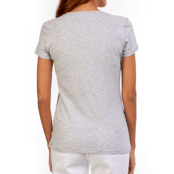 Camiseta Gris U.S. Polo Assn Cuello V - Image 4