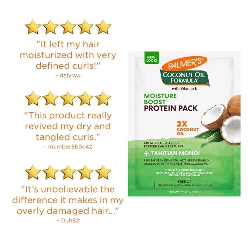 Palmer's Coconut Oil Deep Conditioning Protein Pack - Image 2