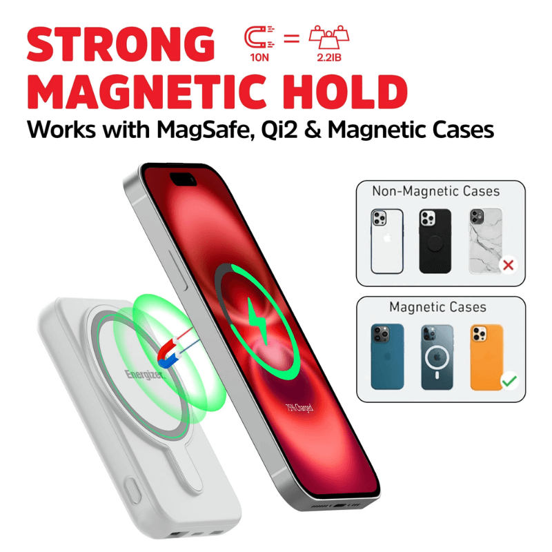 Energizer Magnetic Wireless Charging Power Bank - Image 6
