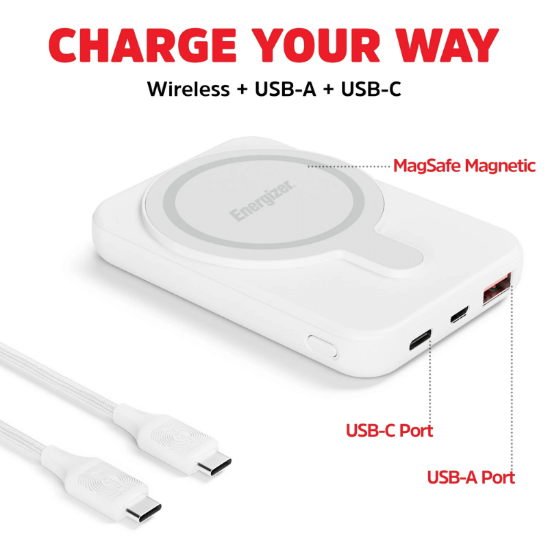 Energizer Magnetic Wireless Charging Power Bank - Image 3