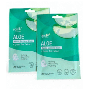 Mascarillas Aloe + Green Tea Extract