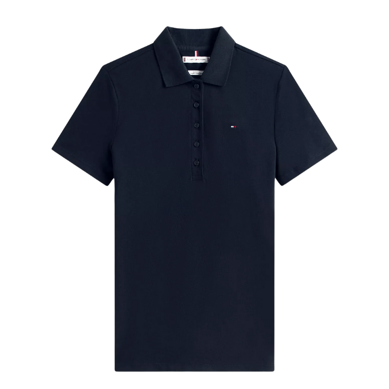 Camiseta Polo Azul Oscuro Tommy Hilfiger - Image 3
